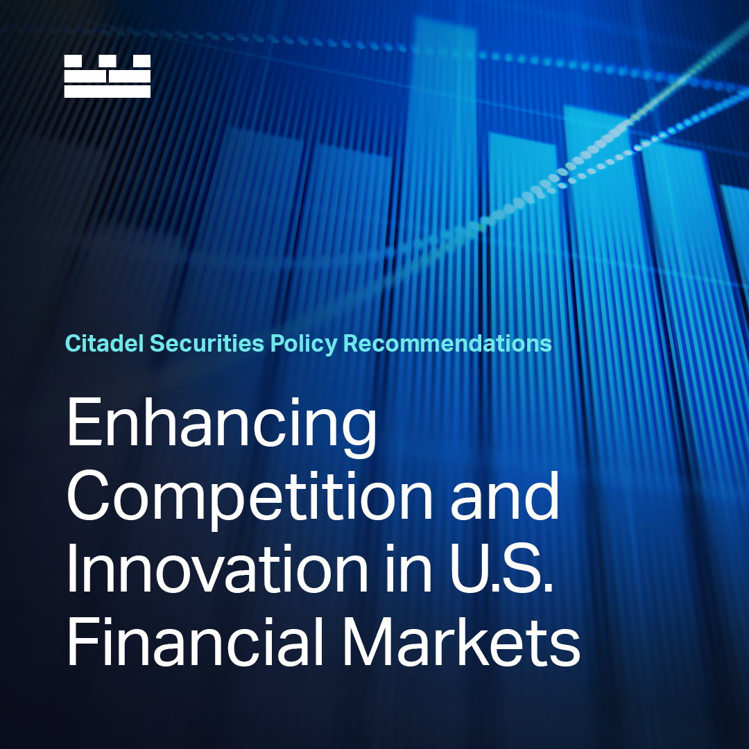 Citadel Securities is proud to consistently advocate for measures designed to enhance market efficiency, resiliency, competition and transparency. Read our policy recommendations for the new SEC leadership: bit.ly/4cV8MJy