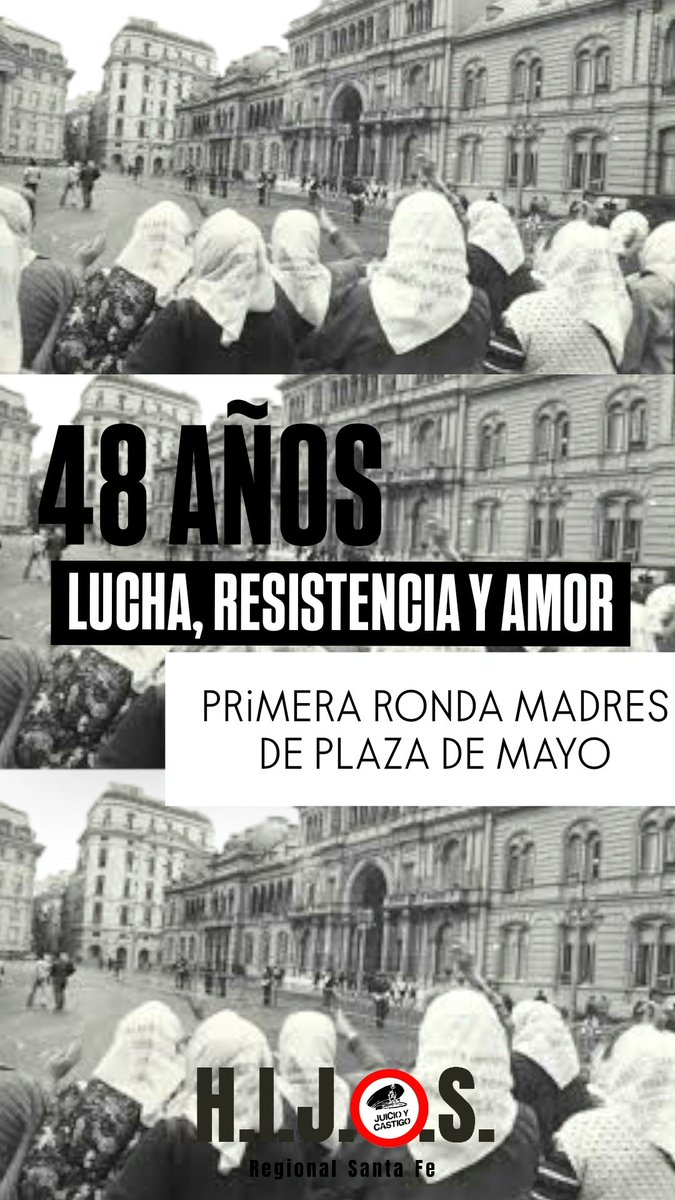 Madres de la plaza, el pueblo las abraza!!!📢❗️❗️