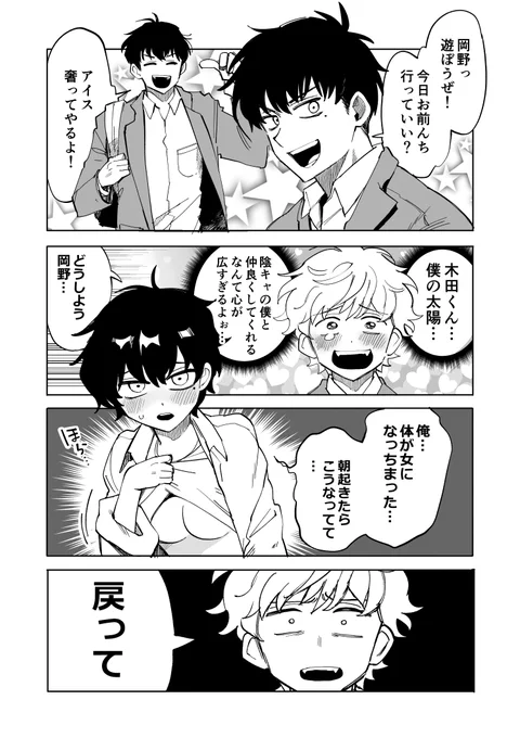 友達の女体化喜ばない奴 