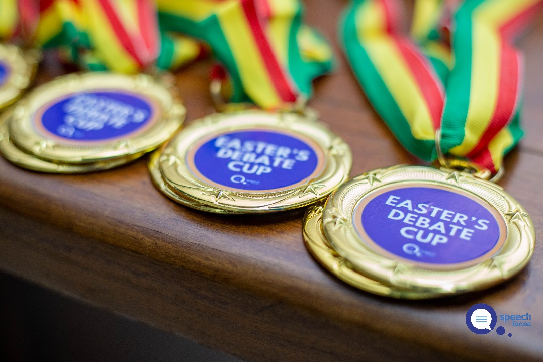 speechforcesorg's tweet photo. April wrapped up with #EastersCup2025 at @universityofghana 🎉
Congrats to Open Champions; @AddoObengOpoku Agyemang & @PrinceDennisAttisu (KNUST), and all awardees! 🏆
Thanks to all the participants, volunteers, and adjudicators who made this #easters one to remember. https://t.co/lVqLWyarh1