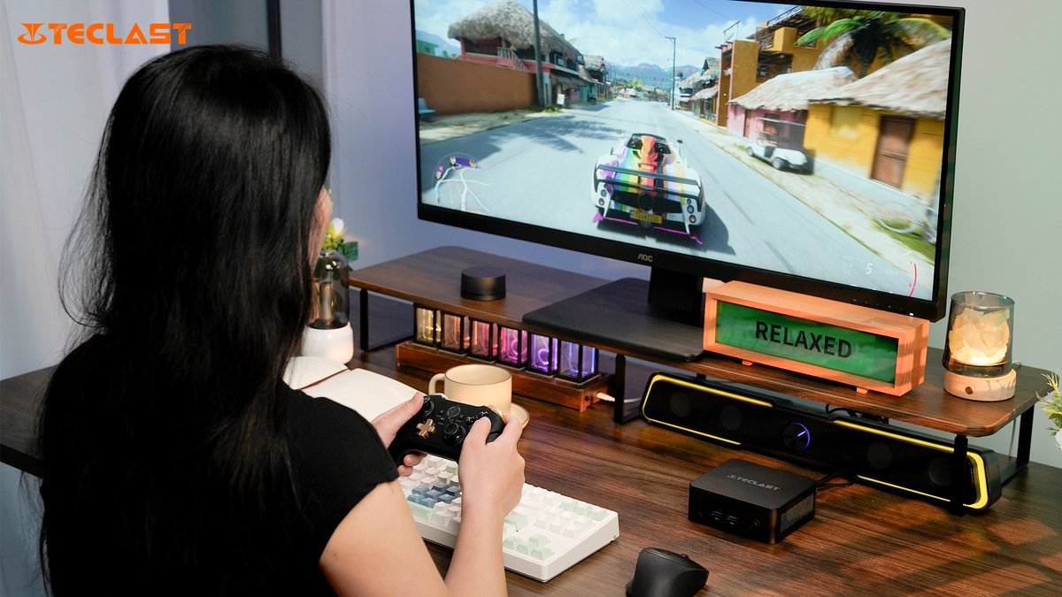 TeclastOfficial's tweet image. Weekend Vibe = N30 + Gaming Mode! 🎮 Indie games? Esports? This tiny beast runs it all. 

Get it: geni.us/n30snsae
#TeclastN30 #GamingOnTheGo #MiniPCMagic #NewProduct