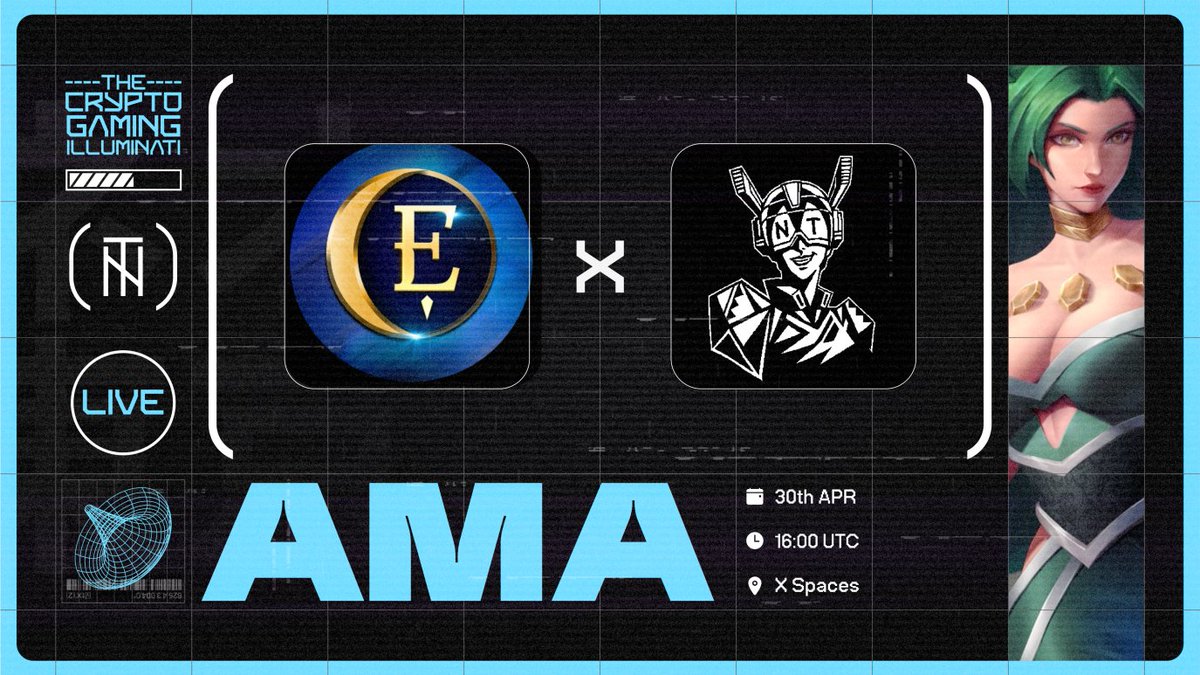 NeoTokyoCode's tweet photo. Join us today at 12 PM EST for a discussion with Victor, CEO of @Evermoon_nft.

Evermoon is an AI-powered Web3 ecosystem merging gaming, DeFi, and VTubers to shape the future of interactive entertainment. The team is currently developing Evermoon, a next-gen 5v5, 3-lane MOBA, and Axolt’s Escape, an endless runner. Both games are built on the Soneium blockchain, an Eth Layer 2. With over 100,000 downloads already, Evermoon is positioning itself as the premier Web3 MOBA.

Spaces: https://t.co/hU21VKi2BQ