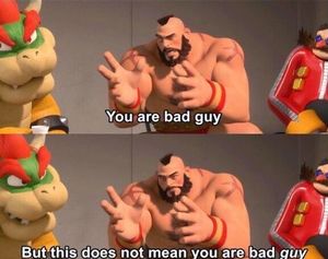 This image did irreversible damage to writing villains