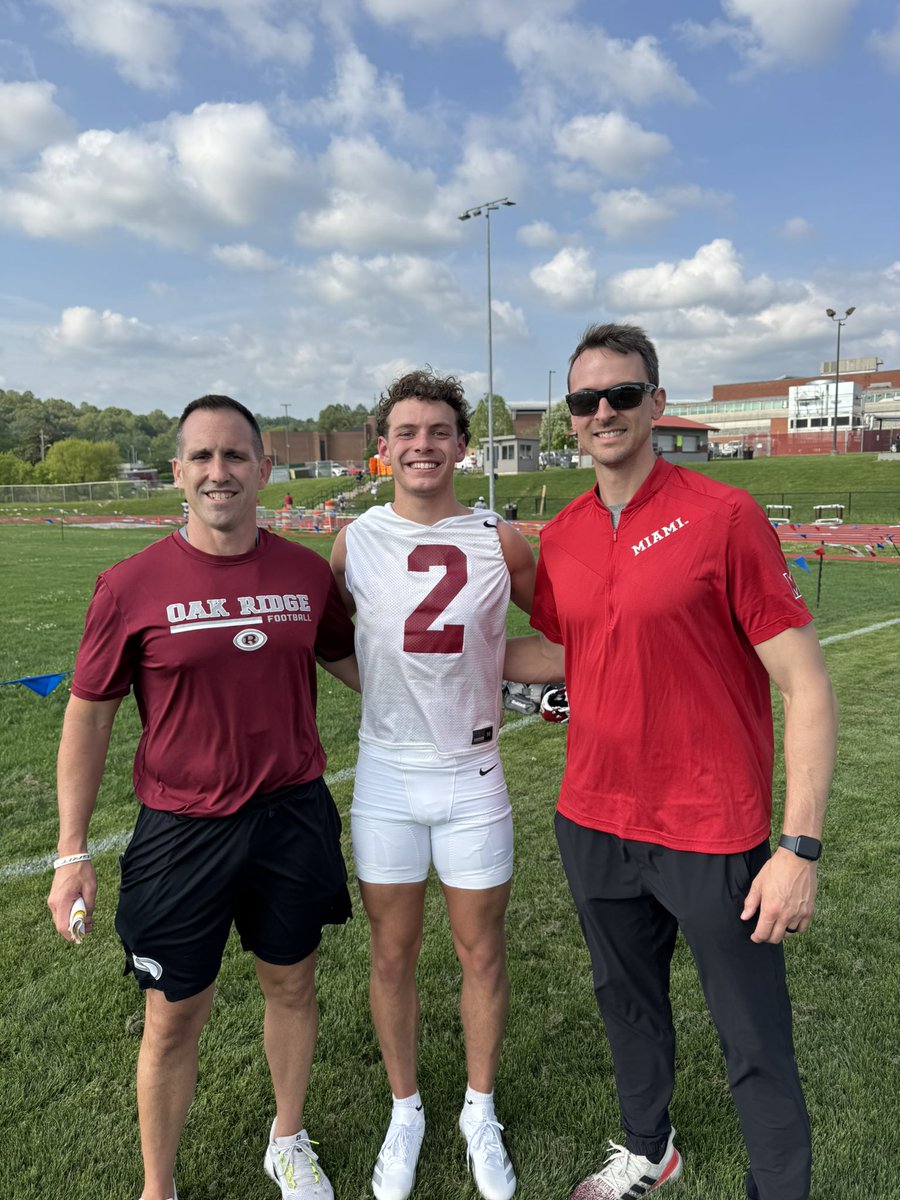 Will Pressley (@pressley_will) on Twitter photo Great visit yesterday from <a href="/ACruse15/">Andy Cruse</a> loved having you downโผ๏ธ<a href="/Coach_Rang/">Derek Rang</a>
<a href="/CoachTarpey/">Ben Tarpey</a>
<a href="/ChristianTed_/">Ted Mitchell</a>
<a href="/5StarPreps/">5Star Preps</a>
<a href="/MiamiOHFootball/">Miami Football</a>
<a href="/ORHSWildcats/">OakRidgeWildcatFootball</a>
<a href="/CSmithScout/">Chris Smith</a>
<a href="/remhuck/">Tom Sauer</a> Great visit yesterday from <a href="/ACruse15/">Andy Cruse</a> loved having you downโผ๏ธ<a href="/Coach_Rang/">Derek Rang</a>
<a href="/CoachTarpey/">Ben Tarpey</a>
<a href="/ChristianTed_/">Ted Mitchell</a>
<a href="/5StarPreps/">5Star Preps</a>
<a href="/MiamiOHFootball/">Miami Football</a>
<a href="/ORHSWildcats/">OakRidgeWildcatFootball</a>
<a href="/CSmithScout/">Chris Smith</a>
<a href="/remhuck/">Tom Sauer</a>