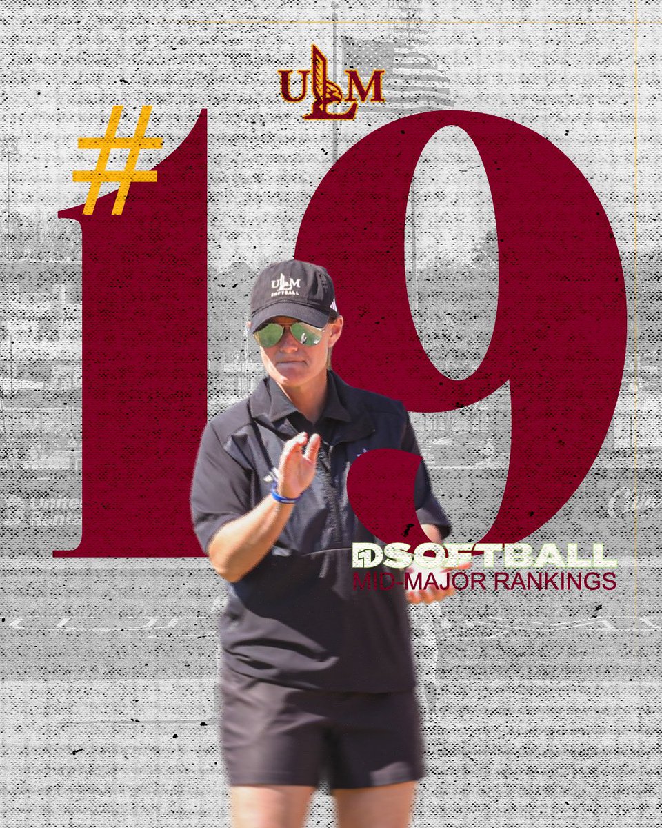 #️⃣1️⃣9️⃣

In Week 12, we sit at No. 19 in the <a href="/D1Softball/">D1Softball</a> Mid-Major Rankings!