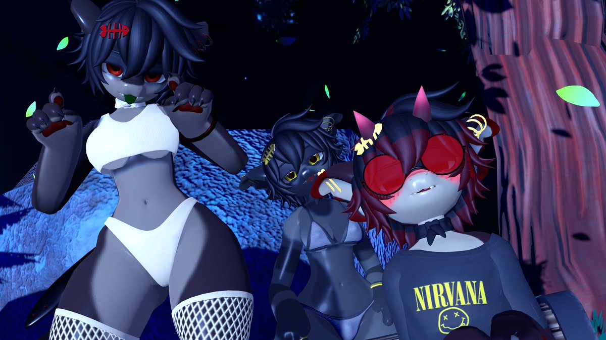 SomeFish3000's tweet photo. Silliness and yapping ๐ซง๐
Ft: @V3ncmous @FunkyRacon
#VRChat #silly #shorks https://t.co/WcSQfTnZDT