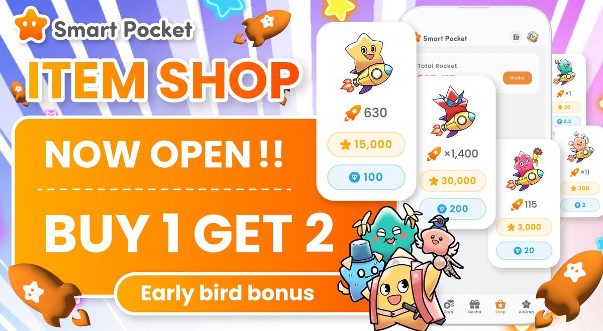 satoshi_signal's tweet image. $SP エアドロップが開始しました。対象ユーザーの皆様は報酬を受け取ることができます。

リンク: smapocket.com

対象ユーザーの皆様は、これらのトークンを無料で受け取ります！今すぐウォレットアドレスを登録して、限定トークンを大量にゲットしましょう！詳細は近日公開予定です🌟🔥…