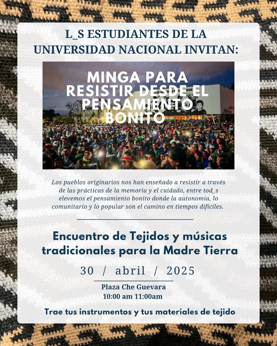 Las y los estudiantes de nuestra sede Bogotá nos invitan