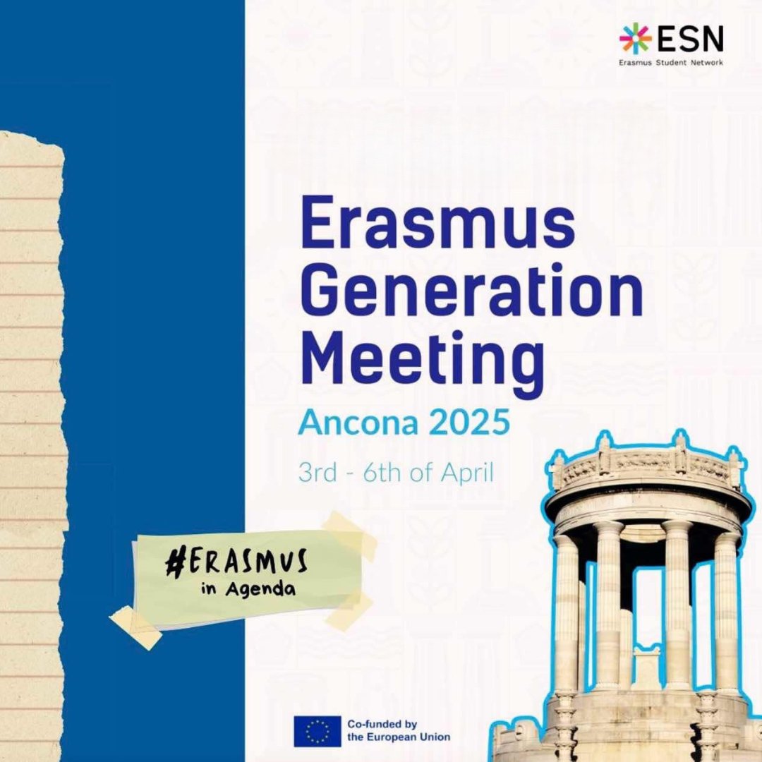 👏 Delighted to have joined the #ErasmusGeneration meeting in #Ancona, Italy! 🇮🇹

💪 Along with 1000+ students, young professionals, alumni, and stakeholders, we set out to put the #ErasmusPlus spirit to work!

➡️ Find out more here: bit.ly/438dgcG