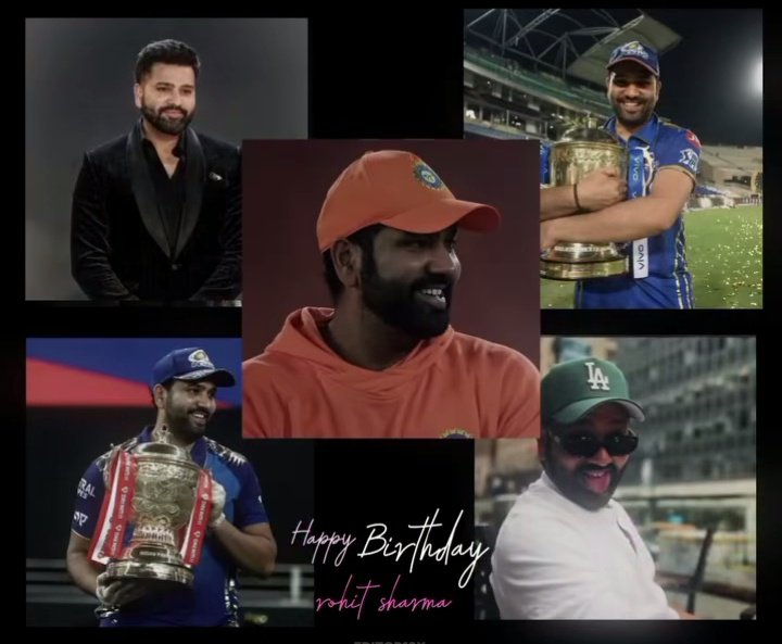 Happy Birthday <a href="/ImRo45/">Rohit Sharma</a> 💙