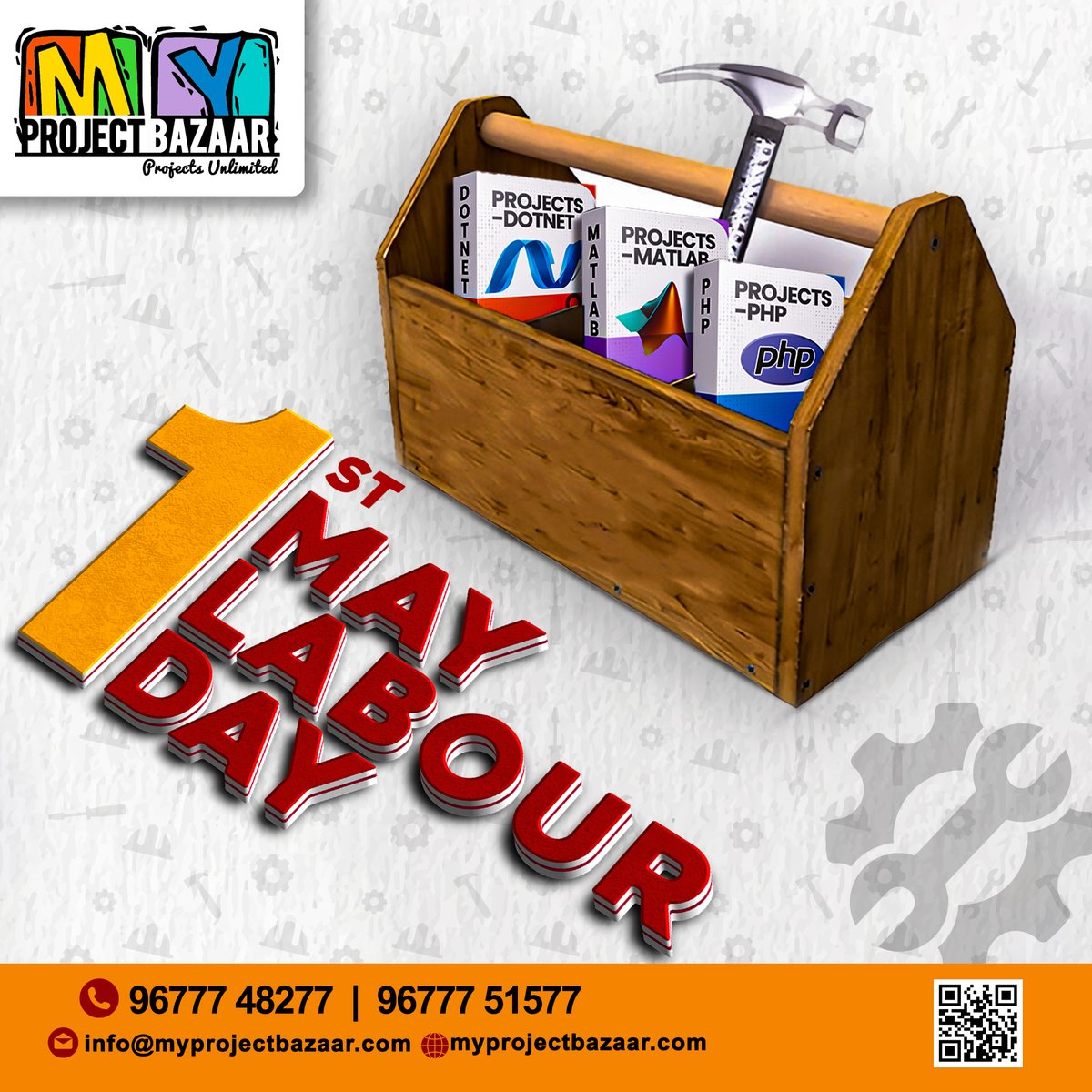 MyProjectBazaar's tweet photo. 👷‍♂️Happy Labour Day from MyProjectBazaar👩‍💻

#MyProjectBazaar #LabourDay2025 #labourday #mayday #labour #may #laborday #workersday #FinalYearProjects #AcademicSupport #StudentInnovation  #TechEducation #SmartProjects #EngineeringProjects #LearnAndGrow #ProjectSupport #projectcenter https://t.co/5qjzLUkjsd