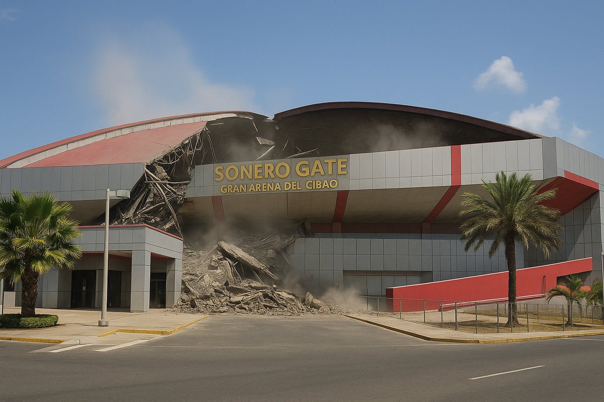Cuando el techo colapsó: la tragedia olvidada del Palacio de los Deportes de Santiago
El 22 de diciembre de 1977, poco antes de las cinco de la tarde, una catástrofe sacudió la ciudad de Santiago. Durante la etapa final de construcción del entonces llamado Palacio de los Deportes