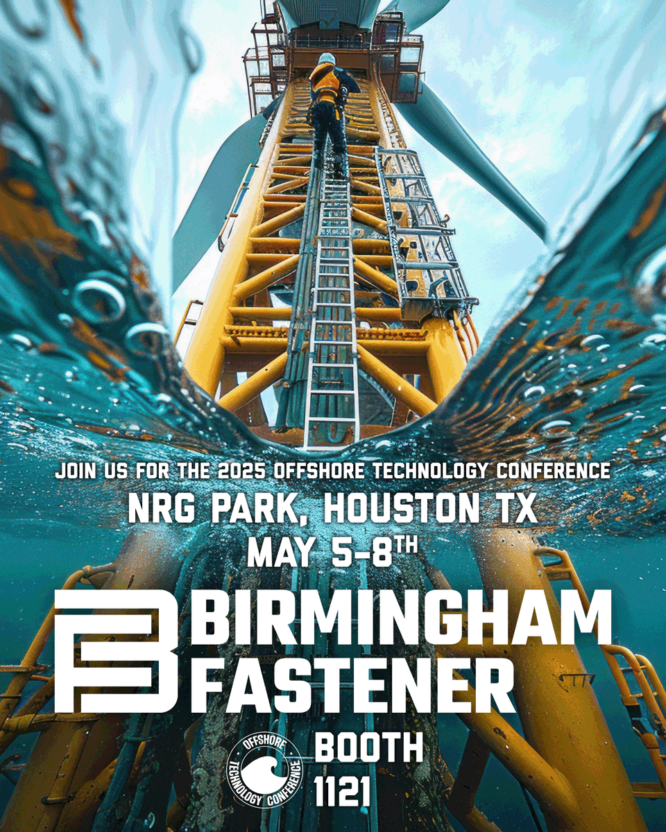 Stop by and see us at Booth #1121 during the 2025 Offshore Technology Conference to learn more about our domestic manufacturing capabilities and coast-to-coast footprint, with our tailored approach you can B-Shore of quality, cost, timelines and service.