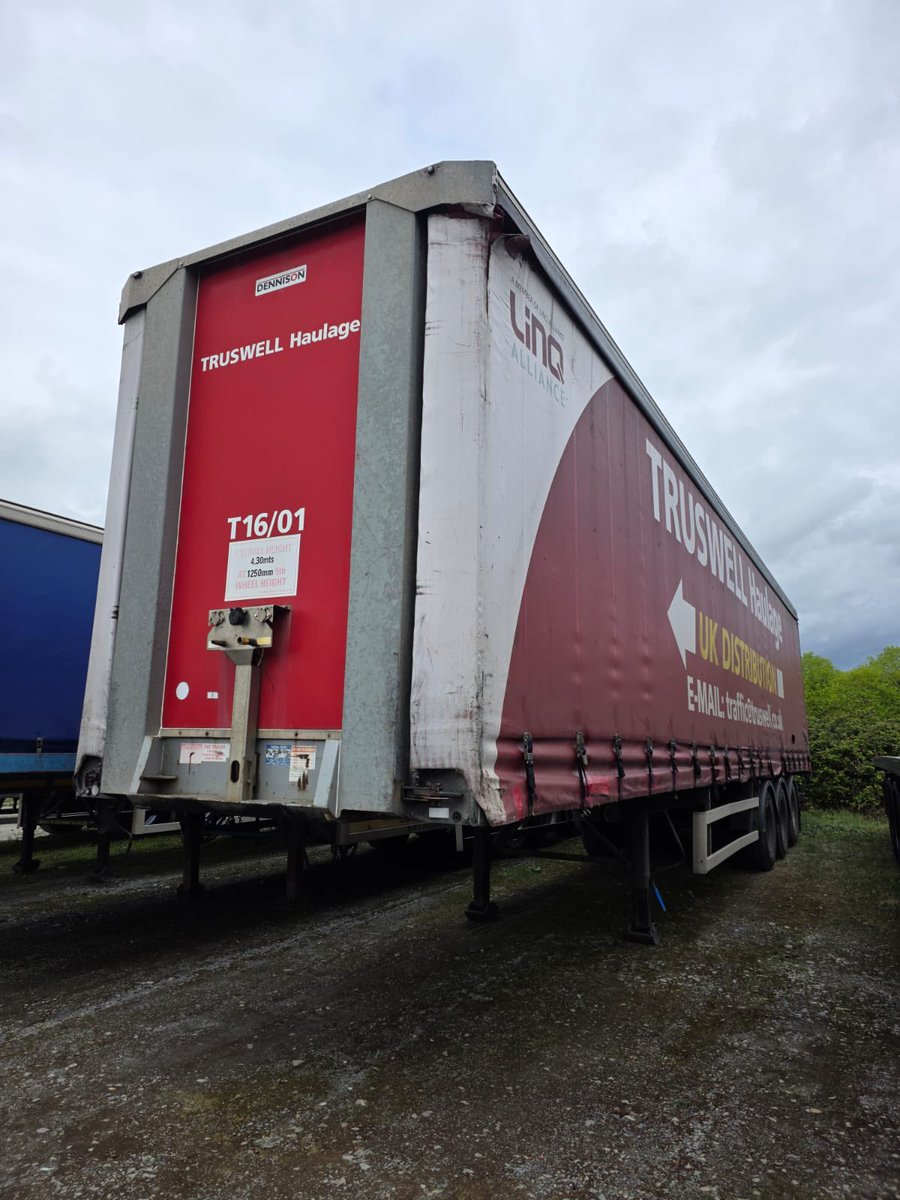 stephen_mcivor's tweet photo. Very straight 2009 Dennison 4.3m .. bpw drums .. contact Stephen at SMC 07725544441 https://t.co/JS8oxTGRJB