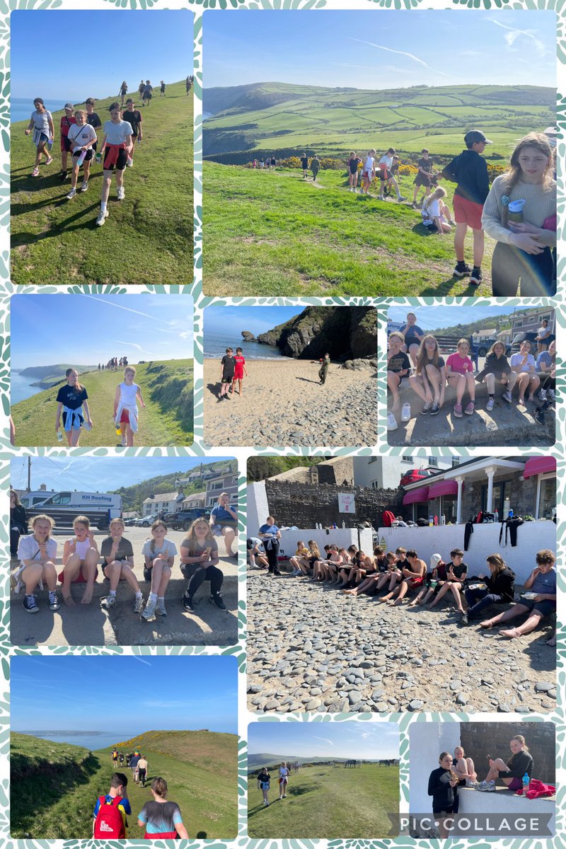 Wel am olygfa ☀️🌊😎
Fe gerddom lawr at y traeth am ginio a hufen iâ heddiw cyn cychwyn am adref! 
Am antur, am dywydd, am le braf 🏴󠁧󠁢󠁷󠁬󠁳󠁿
<a href="/llangrannog1932/">Gwersyll Llangrannog</a>