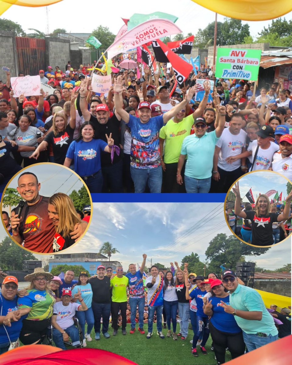 Somos alegría Revolucionaria 🚩🏴
Somos #GenteQueResuelve ✊🏽

Desde el municipio Paez estado <a href="/portuguesamrt2/">@PORTUGUESAMRT2</a> nuestra militancia rebelde dijo presente en el inicio a la campaña con el candidato a Gobernación <a href="/PrimitivoC40702/">Primitivo Cedeño</a> y nuestra camarada <a href="/rosma_carrasco/">@rosmacarrasco</a>
candidata a la