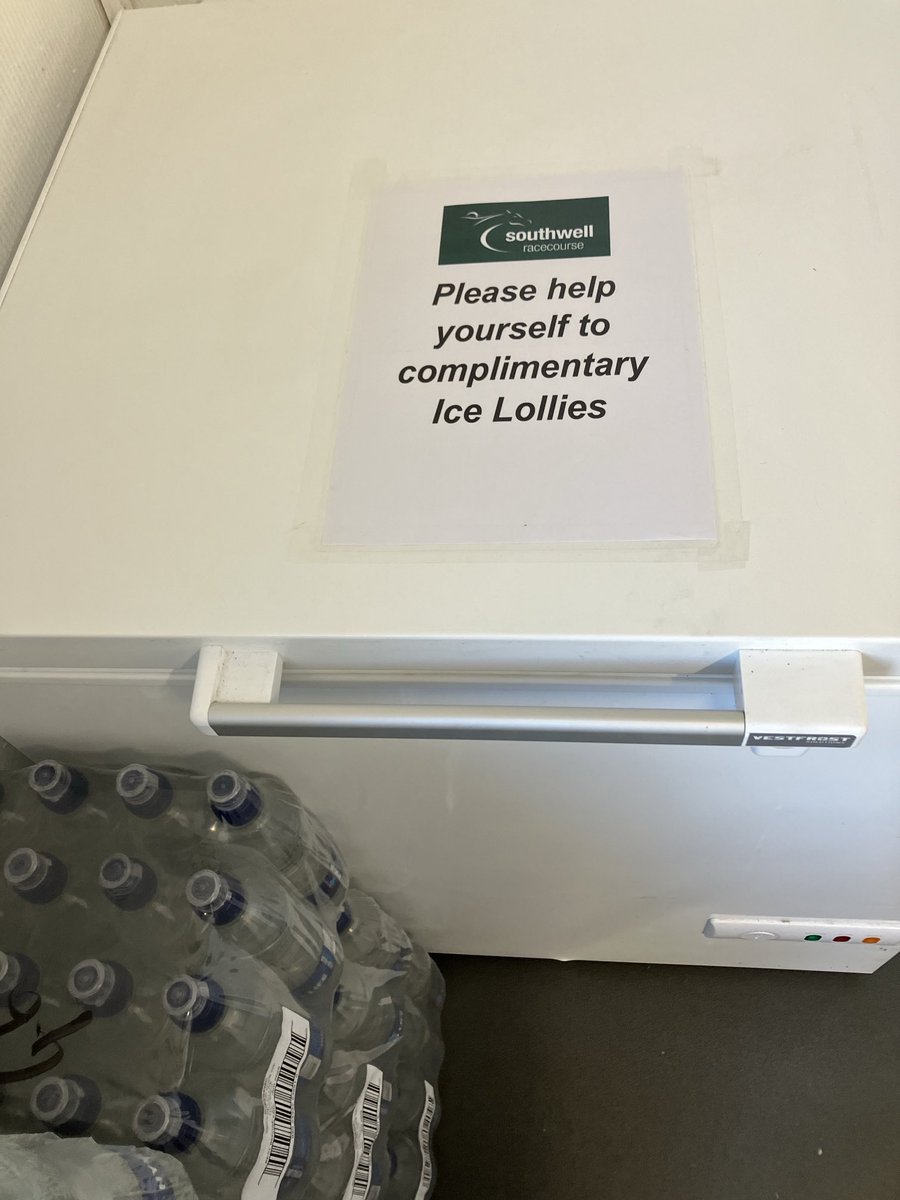 We have a freezer full of ice lollies, ready for stable staff and jockeys attending today and throughout the summer. ⁦<a href="/NARSnewsinfo/">NARSnewsinfo</a>⁩ ⁦<a href="/PJAOfficial/">The PJA</a>⁩ ⁦<a href="/arenaracingco/">ARC</a>⁩