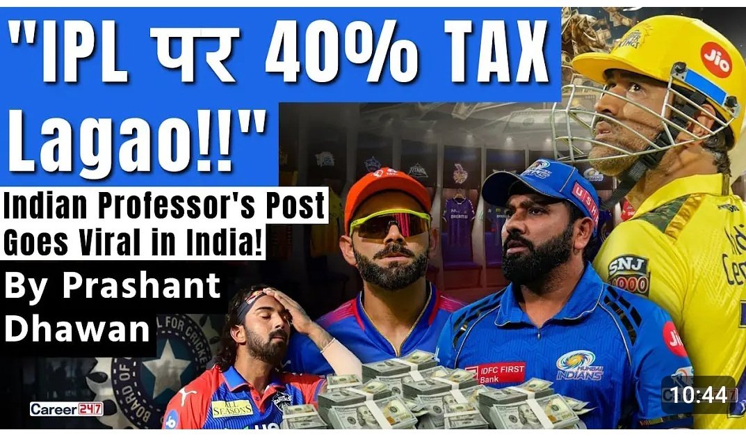 Krish_na___'s tweet image. Why no tax on IPl. Hit them with 40 % tax.
youtu.be/xRFF6YXmTD0?si…