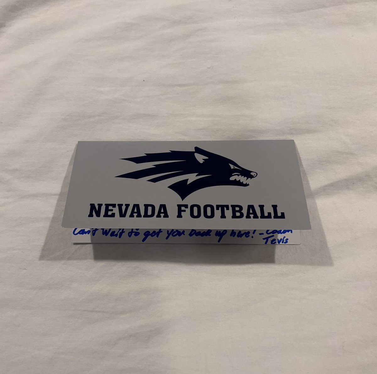 Thank you <a href="/tevis_bartlett/">Tevis Bartlett</a> for the letter!#GoPack