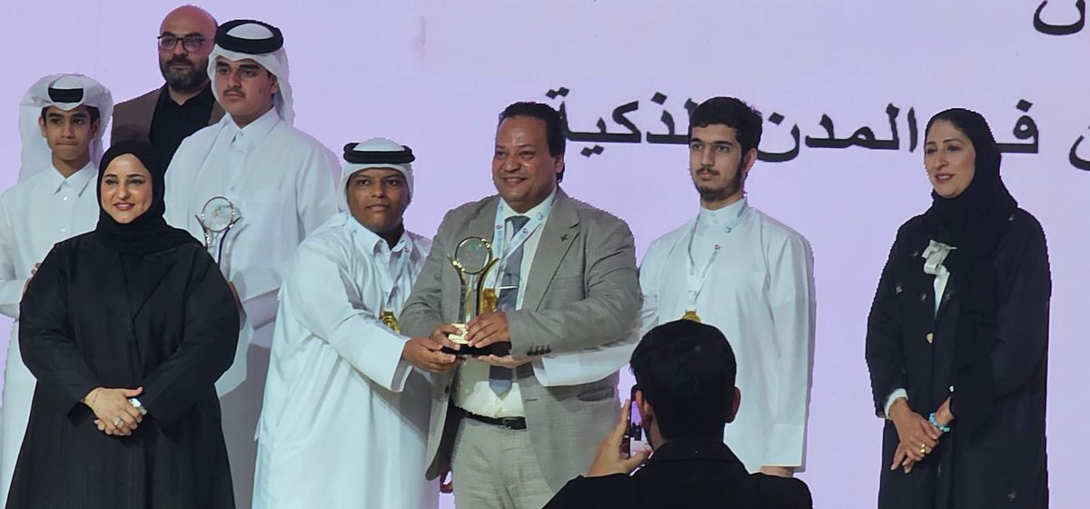 mbawschool's tweet photo. اليوم الأربعاء 30-4-2025
بفضل من الله وتوفيقه
الفوز بالمركز الأول في المسابقة الوطنية للبحث العلمي والابتكار 2025 ( فئة الحوسبة ) على مستوى المدارس الثانوية بدولة قطر . https://t.co/rsiLTxdEWl