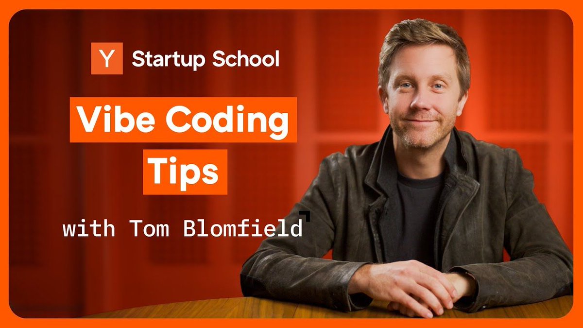 Berlin Product People GmbH (@berlin_pp) on Twitter photo "How To Get The Most Out Of Vibe Coding" buff.ly/DKM3vlO <a href="/t_blom/">Tom Blomfield</a> (via <a href="/ycombinator/">Y Combinator</a>) "How To Get The Most Out Of Vibe Coding" buff.ly/DKM3vlO <a href="/t_blom/">Tom Blomfield</a> (via <a href="/ycombinator/">Y Combinator</a>)