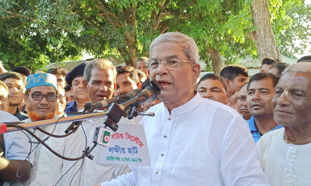 দ্রুত নির্বাচন দিতে প্রধান উপদেষ্টার প্রতি মির্জা ফখরুলের আহ্বান