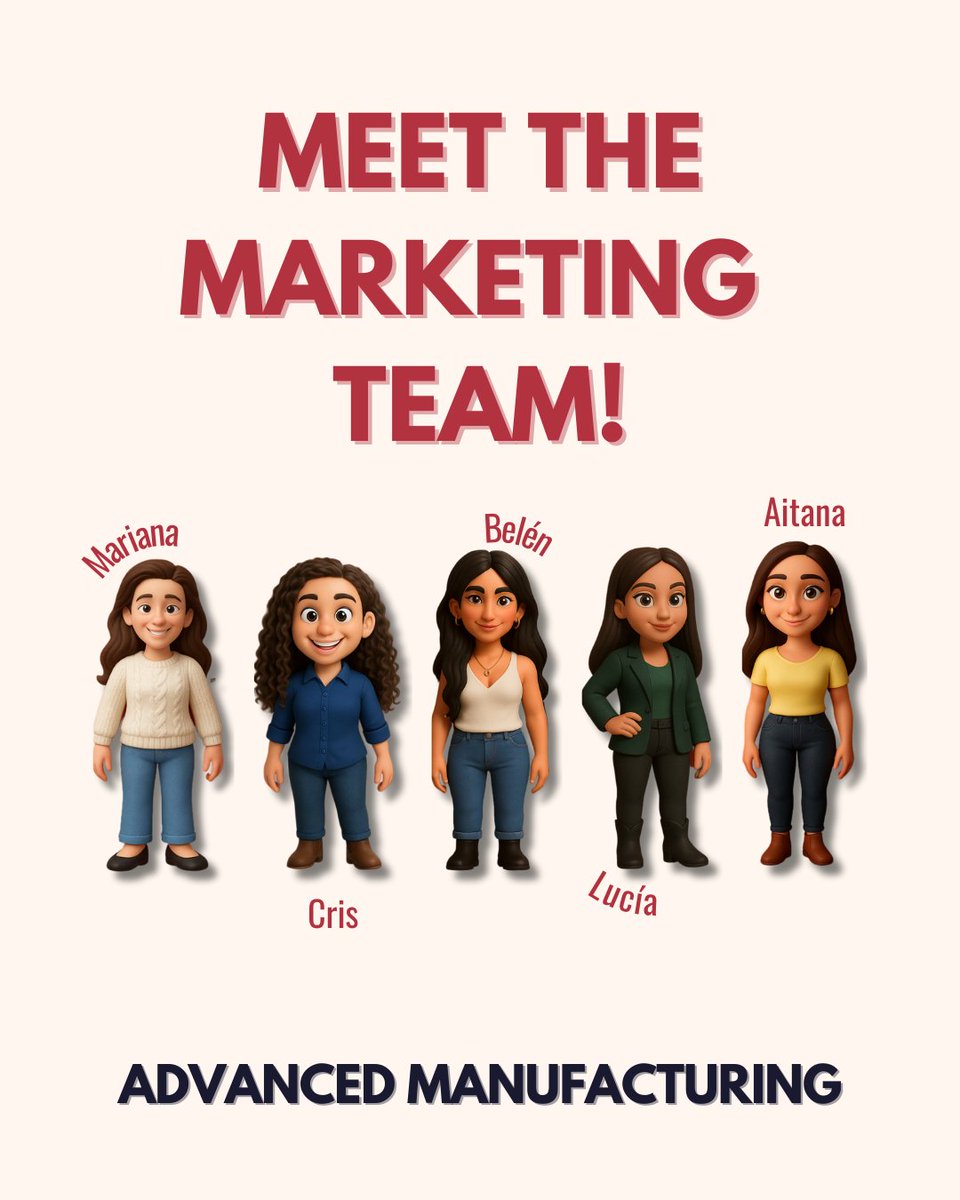 Detrás de cada feria hay un equipo con alma 💙
Hoy os presentamos al team de marketing de Advanced Manufacturing: creatividad, pasión y compromiso en cada paso.
¡Gracias por ser parte de esta comunidad!
#WeAreMarketing