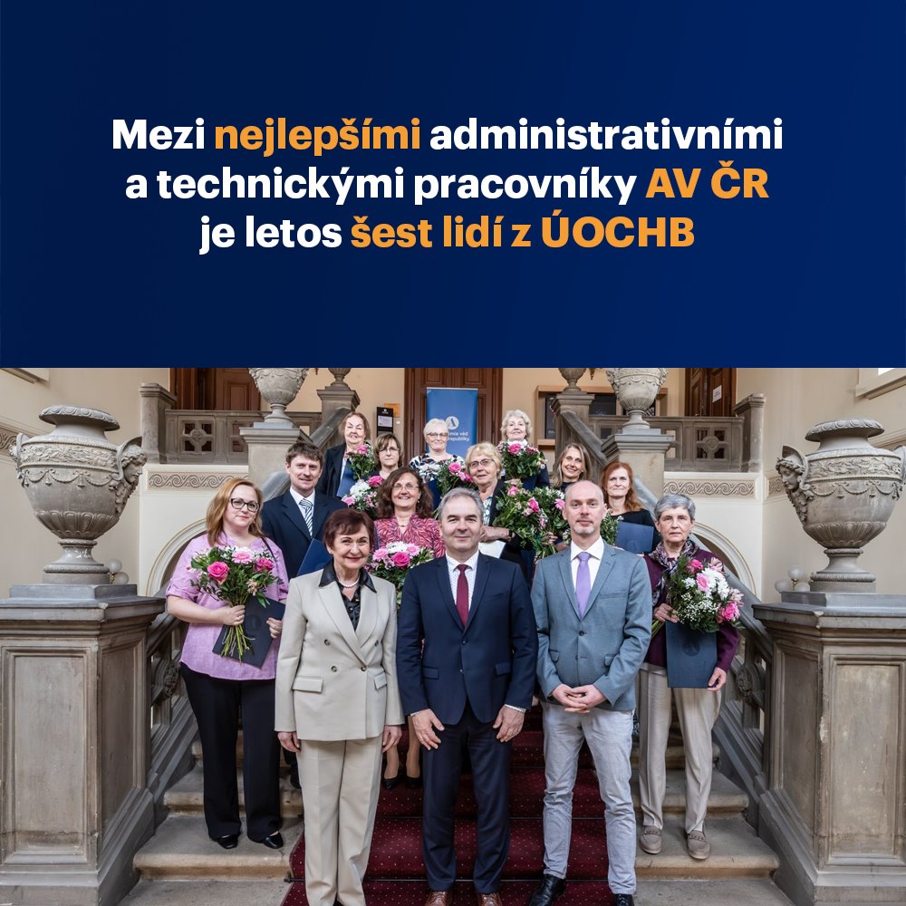 IOCB Prague (@iocbprague) on Twitter photo 📜 <a href="/Akademie_ved_CR/">Akademie věd ČR</a> rozdávala – jako každý rok – vybraným zástupcům technických a administrativních profesí děkovné listy. Předseda Akademie Radomír Pánek pogratuloval také šesti kolegům a kolegyním z našeho ústavu.
Více na ► uochb.cz/cs/novinky/701 ⤵️ 📜 <a href="/Akademie_ved_CR/">Akademie věd ČR</a> rozdávala – jako každý rok – vybraným zástupcům technických a administrativních profesí děkovné listy. Předseda Akademie Radomír Pánek pogratuloval také šesti kolegům a kolegyním z našeho ústavu.
Více na ► uochb.cz/cs/novinky/701 ⤵️