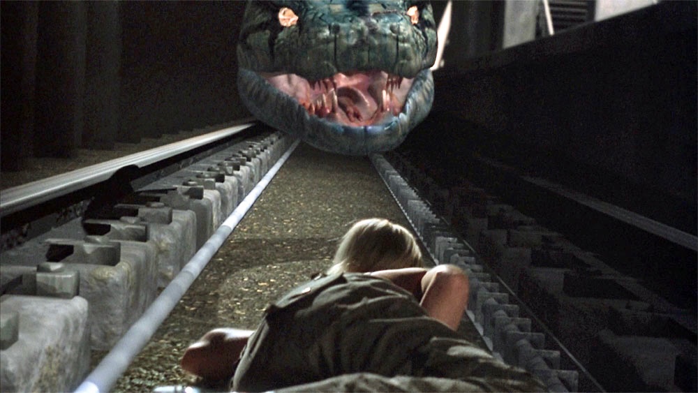 EugWSerra's tweet photo. On May 22, 2004, Boa vs. Python was released. #BoavsPython #DavidHewlett #JaimeBergman #KirkBRWoller #AdamKendrick #AngelBoris https://t.co/3WRKvibluC