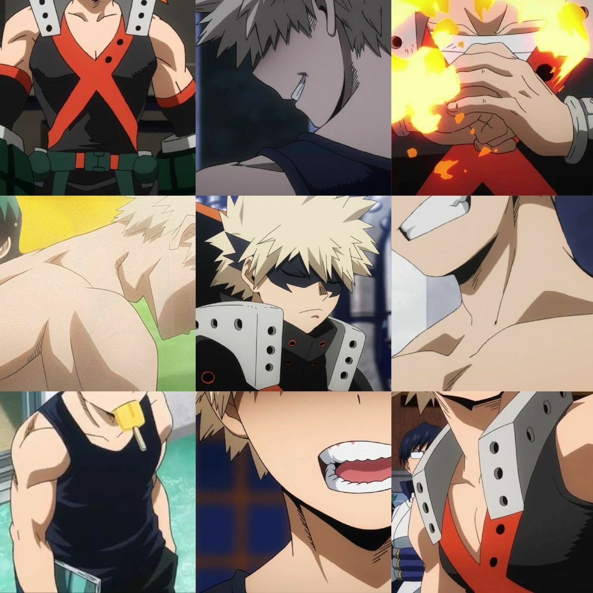 hourly bakugo 💥 tweet media
