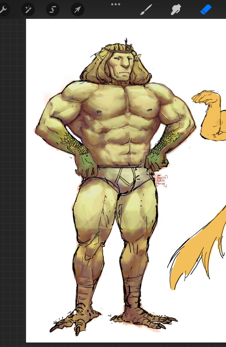 A year difference on my full body rendering, very proud of myself