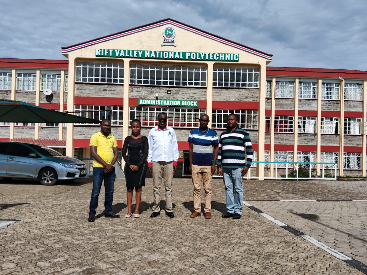 KETRB_'s tweet photo. The KETRB team paid a courtesy call to the Principal of Rift Valley National Polytechnic yesterday on 29th of April, 2025. https://t.co/82HUMxtI06