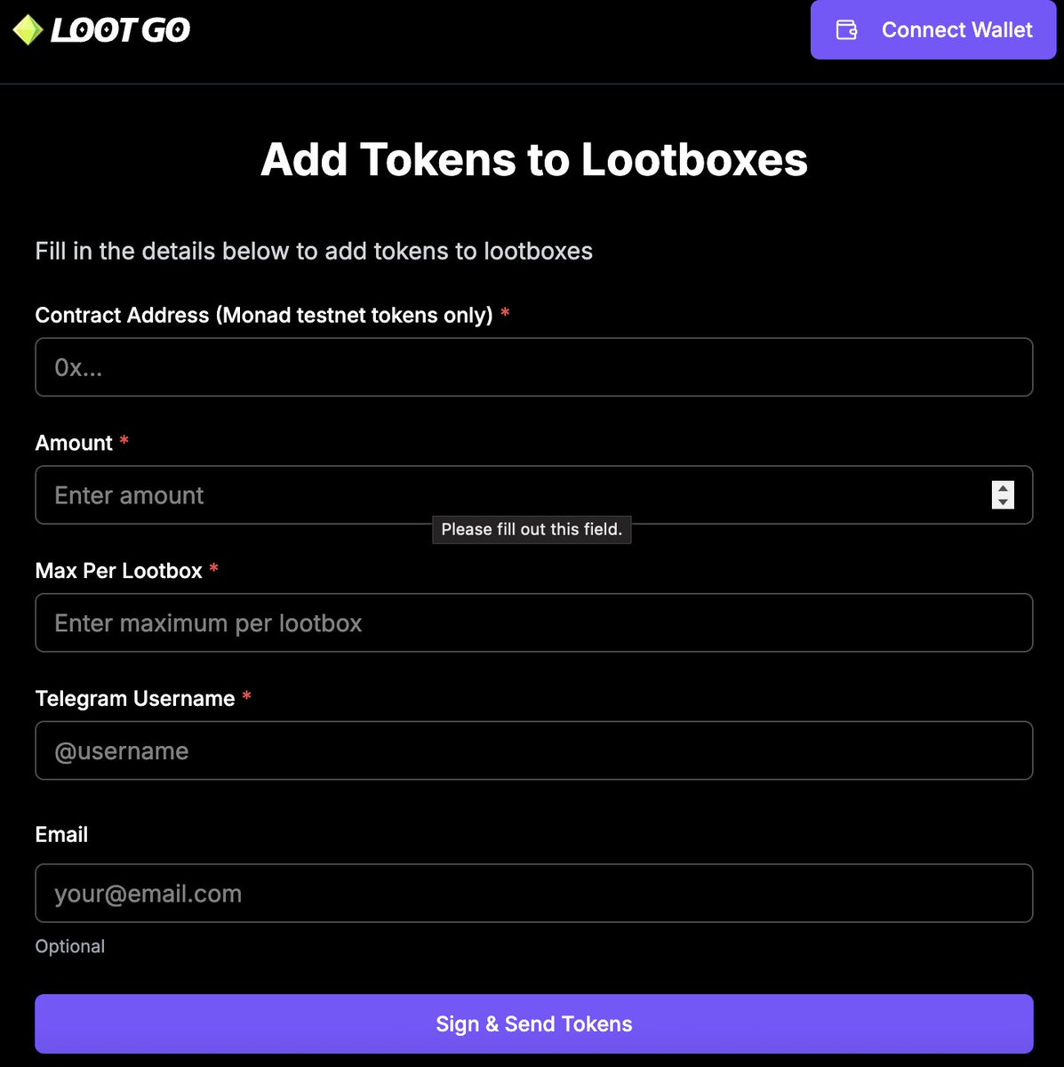 🚨 Big News for Token Projects! 🚨

Introducing distribution.lootgo.app — the easiest way to drop tokens to real players anywhere in the world!

Join project like  <a href="/PurpsExchange/">Purps Exchange 🦄</a> <a href="/MonAIgg/">MonAI ⨀</a>  @DustedBob <a href="/TalentumID/">Talentum (mainnet arc)</a> <a href="/NadSmith_/">NadSmith</a>  already distributing testnet token rewards through