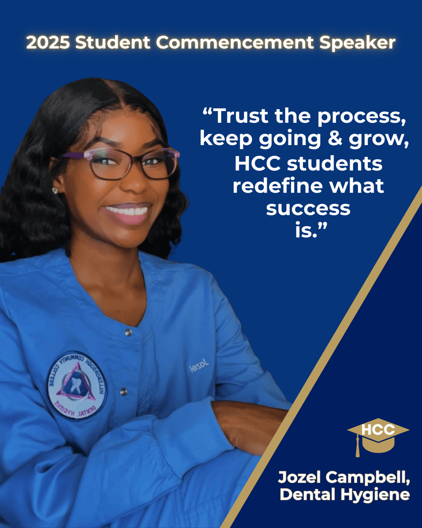 From driving Uber Eats for college expenses, to HCC's student commencement speaker, Jozel's story is one of purpose. 

"Trust the process, keep going and grow, HCC students redefine what success is.

To read Jozel's full spotlight, visit the HCC Newsroom. heyor.ca/svqLw5