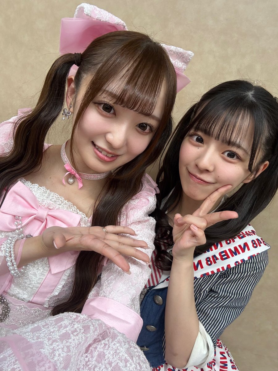 NMB48 の桜田彩叶さんとお写真を 撮っていただきました！🩰 まさかのお