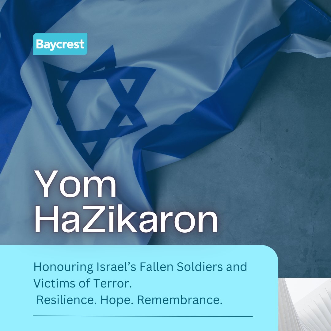 Today, on Yom HaZikaron, we remember Israel’s fallen soldiers and victims of terror. This day is a solemn reflection of resilience, hope and the enduring power of remembrance.  Their courage lives on in us. May their memory be a blessing and always honour their sacrifice.