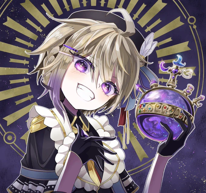 めちゃくちゃ遅れましたが誕生日イラスト描かせていただきました〜おめでとうございます!! #ノアの肖像画 