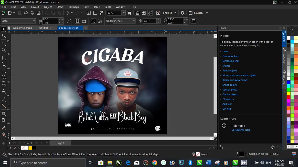 Album Cover 🎉 
3PLE A CREATIVE ✅✅✅