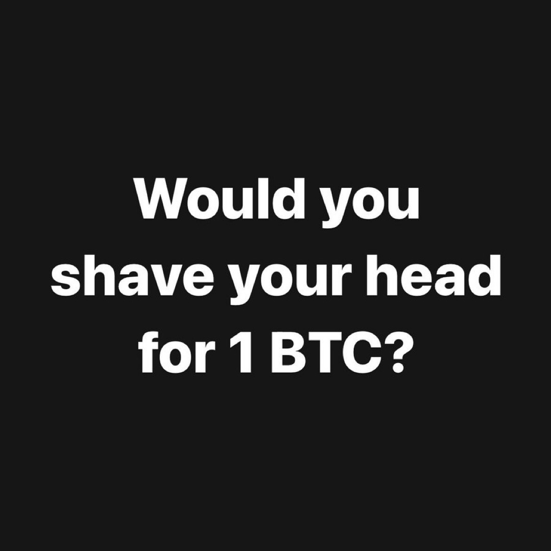 BE HONEST

would you do it for 1 BTC?