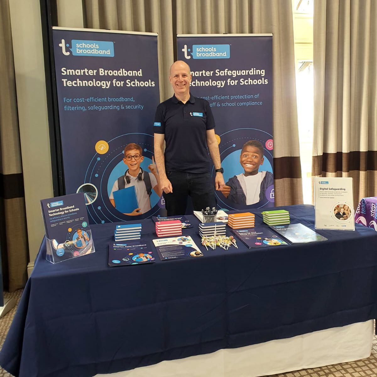 SchoolBroadband's tweet photo. Live from ABMNS Annual Conference 2025!

Come and visit the Schools Broadband stand to explore how we support schools with smarter broadband, compliant safeguarding, and award-winning security services - all designed specifically for education.

#ABMNS2025 #SchoolBusinessLeaders https://t.co/bGMAA4wA3D