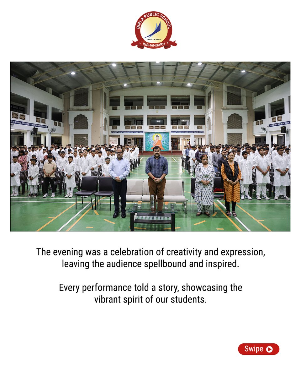 bpskishangarh's tweet photo. 🎤✨ A Spectacular Evening of Talent at Birla Public School, Kishangarh! ✨💃
On 26th April 2025, the stage came alive with soulful singing and electrifying dance performances during the Solo Singing and Dance Competition. 🎶 

#BPSKishangarh #Talent #Performances https://t.co/U7JsKxU52Q