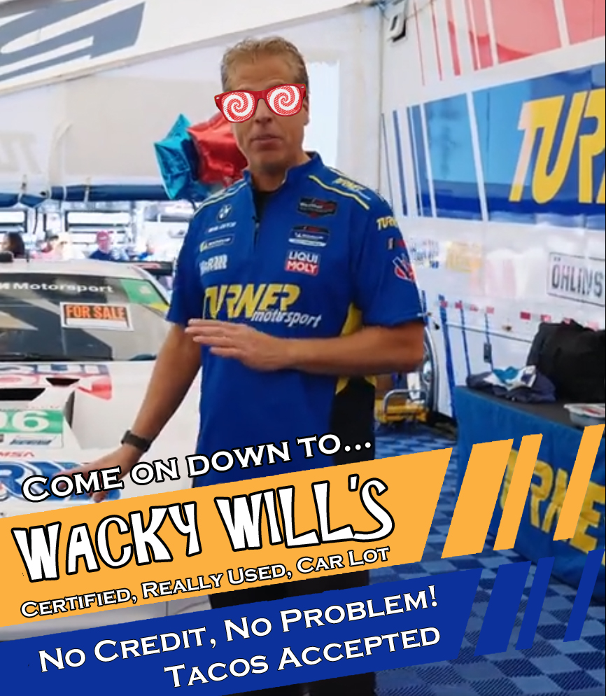 atflorio's tweet photo. @Turnermotrsport here's to the next wacky 18k! https://t.co/bRc0O5ROiJ