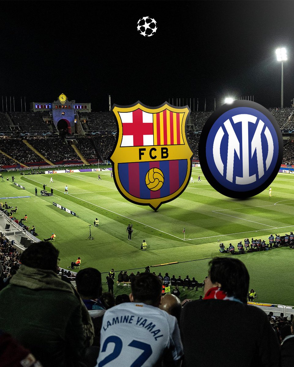 Milan head to Spain for a Champions League Semi-Final battle against Barca this afternoon at 3PM ET 🔥

⚽️ Barcelona (-160)
⚽️ Inter Milan (+380)
⚽️ Draw (+305)

#UCL odds ▶️ b99ca.com/TwitterON