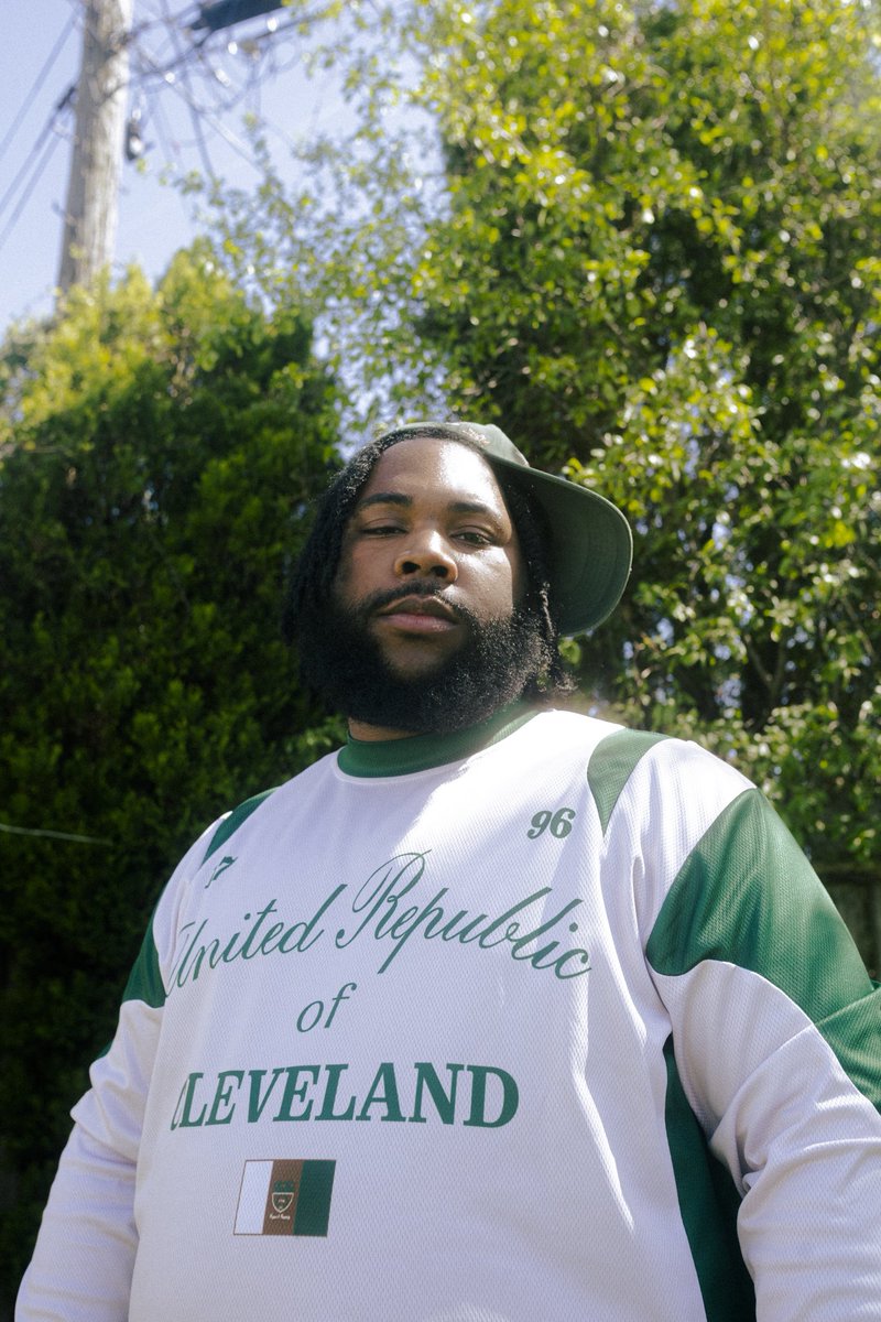 calmncozyco's tweet photo. United Republic of Cleveland.

a collaboration between Calm N Cozy &amp; Six Roses.
Jersey and BlogEra Cap coming in May.

this is for us, Cleveland. https://t.co/x6G6fZwlNp