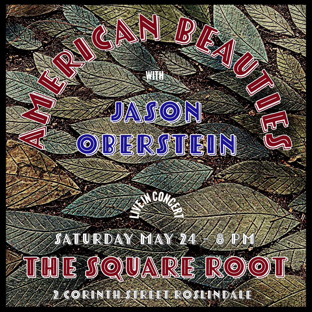 Our next show is at The Square Root in Roslindale, MA with Jason Oberstein on Saturday May 24th.  We’ll play two sets of music for you.  Music from 8-11 PM.  #Indie #FolkRock #Boston