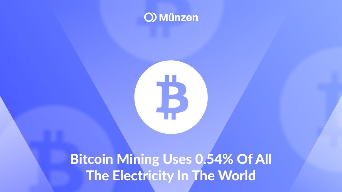 Fun fact: Bitcoin mining uses 0.54% of all the electricity in the world - more than entire countries like Argentina!
Digital gold doesn’t come cheap, especially in watts.⚡

#Münzen #Crypto #BTC #Bitcoin