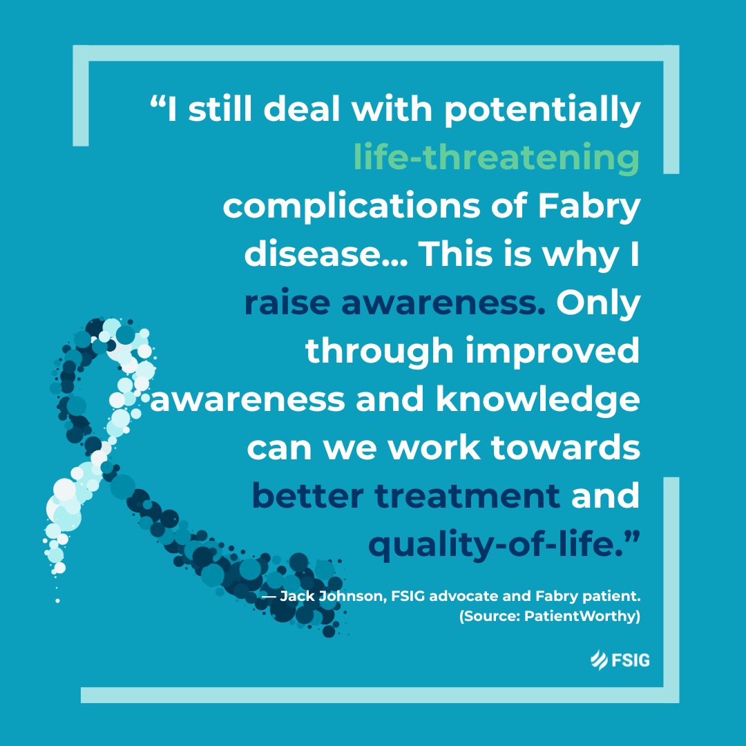 Happy Wednesday and last day of Fabry Awareness Month!

#1fdsm #Fabry #fabrydisease #fabryawareness #fabryawarenessmonth #fabryawarenesswalk #raredisease #wednesdaysquote #rare