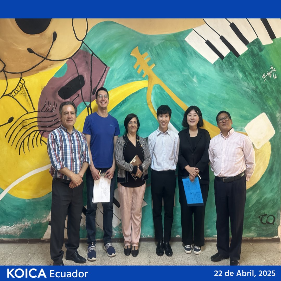 Del 21 al 26 de abril, los voluntarios Cheon Hyobin y Hwang Ji Eun realizaron su semana de adaptación en Loja y Vilcabamba. Eeun contribuirá a la educación musical en la Escuela Trece de Abril, mientras que Hyobin lo hará en el Conservatorio de Música Salvador Bustamante Celi 🎶