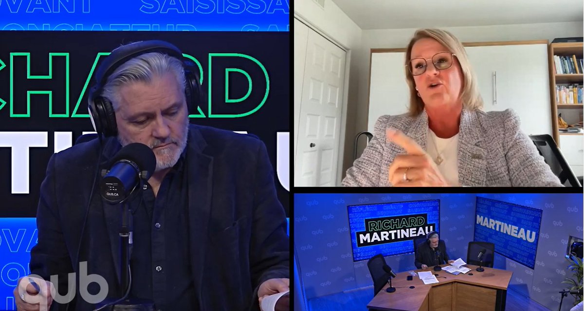 Retour sur les vandales aux bureaux du CPQ dans le contexte du #PL89

🎙️ « Quand on dit qu'on va sortir les gros bras, c'est parce qu'on est à court d'arguments », rappelle notre présidente sur les ondes @QUBradio.

Entrevue accordée à Richard Martineau⤵️ qub.ca/video/marrtine…