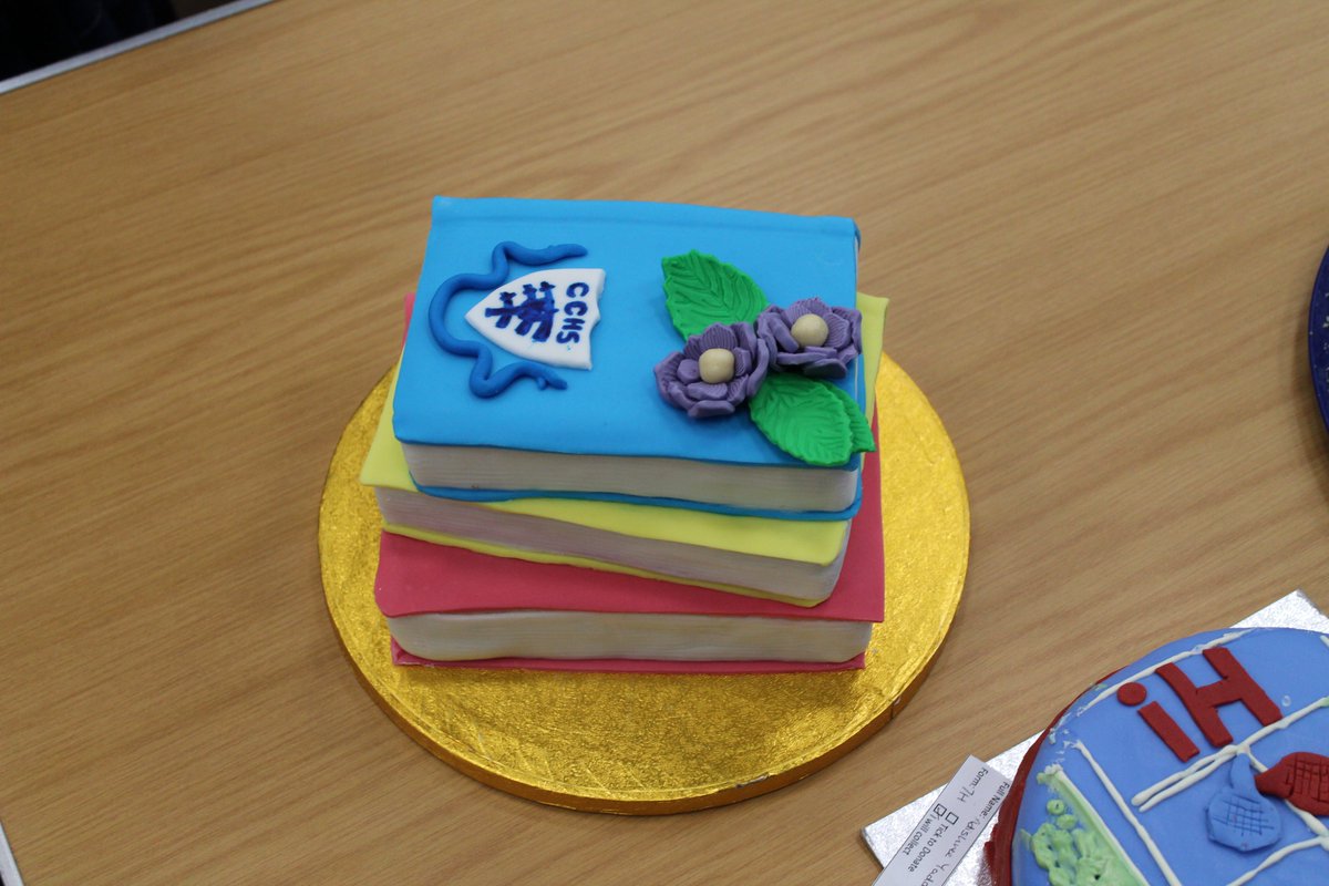 CCHSAlumnae's tweet photo. House cakes competition was last week &amp; the standard  was as high as always. https://t.co/czUDdAlhOF